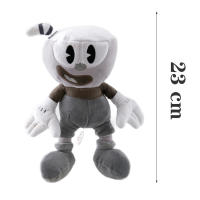 Muñeco De Peluche Cuphead Estilo 13 Mugman El Calice Juguetes De Peluche Suaves Para Niños Regalo De Cumpleaños Y Navidad - details 3