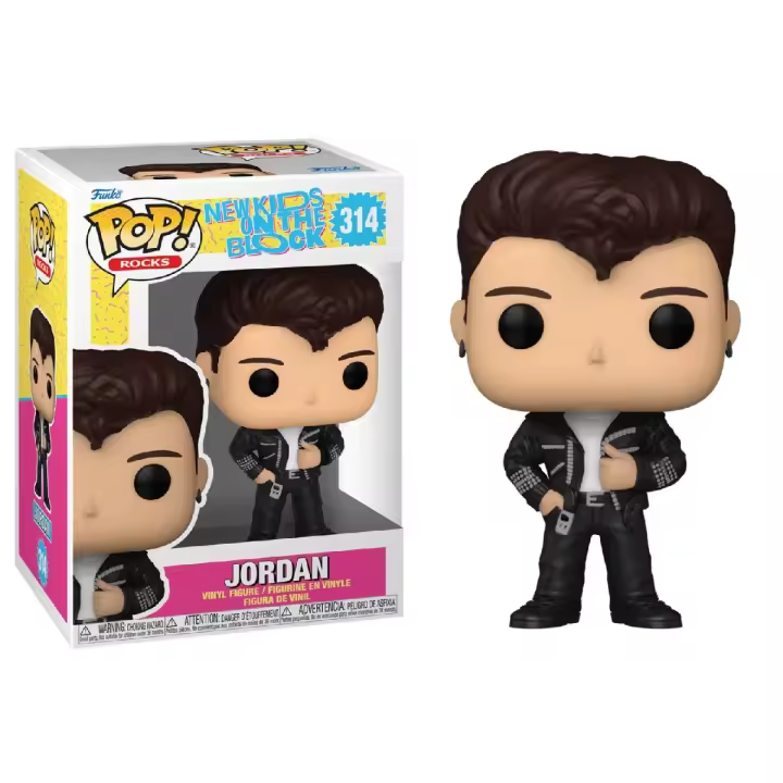 Funko Pop! Rocks: New Kids on the Block - Jordan, 59616, Nº314 - 1