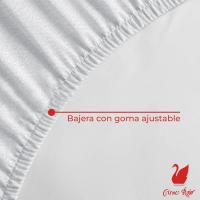 Juego de Sábanas Estampadas Cisne Rojo – 50% Algodón 50% Poliéster, Suaves, Duraderas y Sin Plancha Modelo Paraíso - details 7