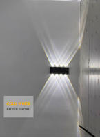 Luz De Pared LED De Aluminio Impermeable 110V 220V Para Exterior Y Dormitorio Iluminación Moderna Para Jardín Y Interior - details 10