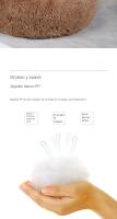 Cama De Gato Invierno Plush Desmontable Y Lavable Redonda Para Mascotas Caliente Y Decorativa Universal Para Perros Y Gatos - details 4