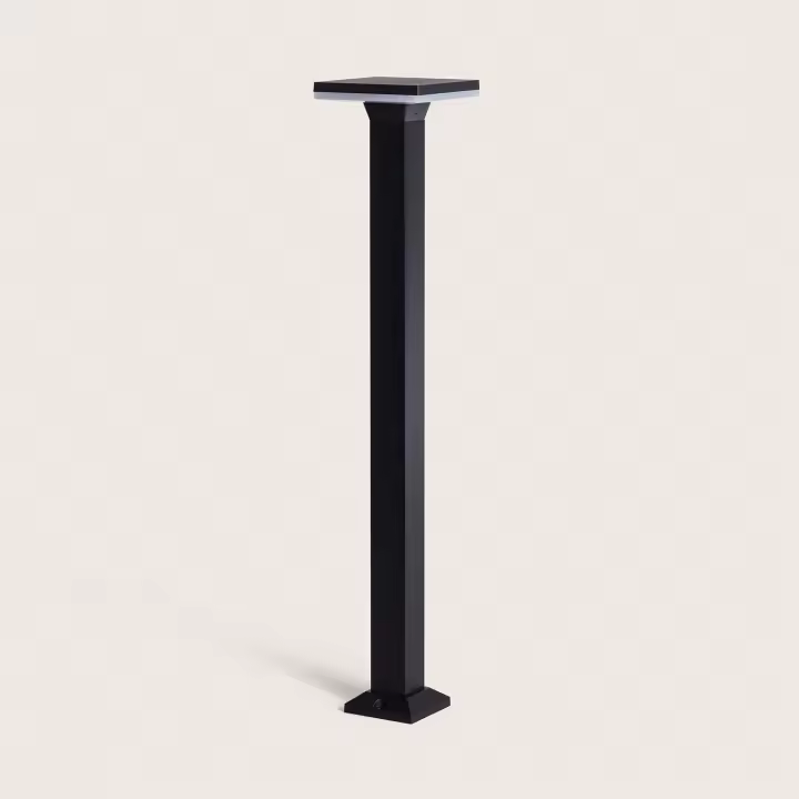 Ledkia Baliza Exterior LED 12W Superficie Pie 80cm Lyra 3000K Blanco Cálido - 1