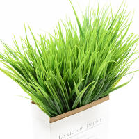 Vaso De Flor Artificial De Plástico 7Forks Para Decoración De Hogar Y Bodas Productos Para Manualidades De Navidad Plantas Artificiales De Grama - details 1