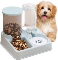 Comedero automático para mascotas, dispensador físico, bebedero automático para gatos, bebedero de acero inoxidable para gatos, dispensador de comida 2 en 1 - details 5