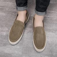 Zapatos Casuales Para Hombre Ligeros Y Transpirables Zapatillas De Caminar Antideslizantes Para Conducir Comodidad En Corduroy EVA Caña De Madera Material De Suela De Goma - details 16