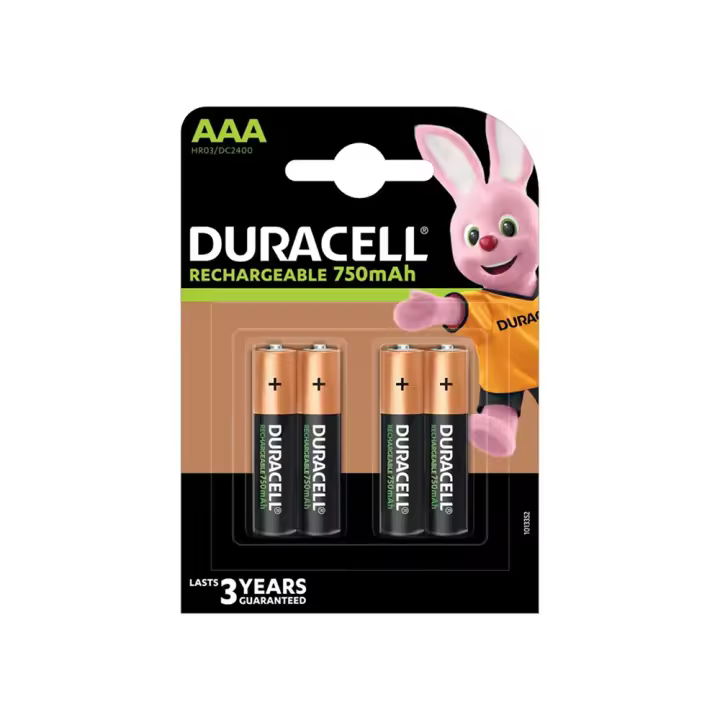 Pila Duracell AA/AAA Recargables (Blíster 4 unidades) - 1
