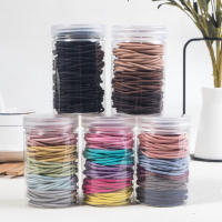 100pcs Cinturones Elásticos Para Niñas Gorros De Cabello Para Niños Accesorios De Cabello De Goma Moda Infantil - details 2