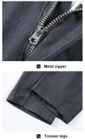 Pantalones Clásicos Para Hombre Verano 2024 Gris Azul Negro Moda Casual Comodidad Talla Media Cierre De Cremallera Estilo Recto - details 23