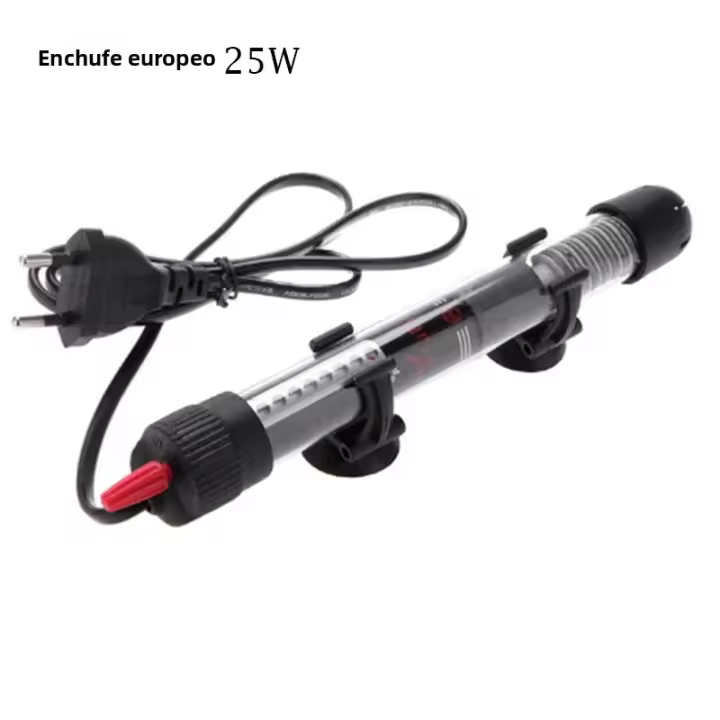 Calentador Submersible De Acuario Automático Para Tanque De Peces Con Temperatura Constante 25W/50W/100W/200W/300W Enchufe EU - 1
