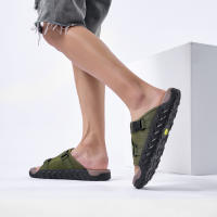 Zapatillas De Verano Ajustables Para Hombre Antideslizantes Cómodas Tallas 39-45 Color Negro Caqui Verde Uso Exterior - details 10