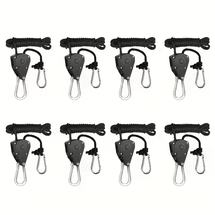 8pcs/4pcs Lanyards Ajustables Para Equipo De Camping Paracaídas Cordón Antiviento Para Tenda Accesorios De Camping - 1