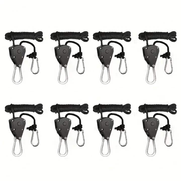 8pcs/4pcs Lanyards Ajustables Para Equipo De Camping Paracaídas Cordón Antiviento Para Tenda Accesorios De Camping - 1