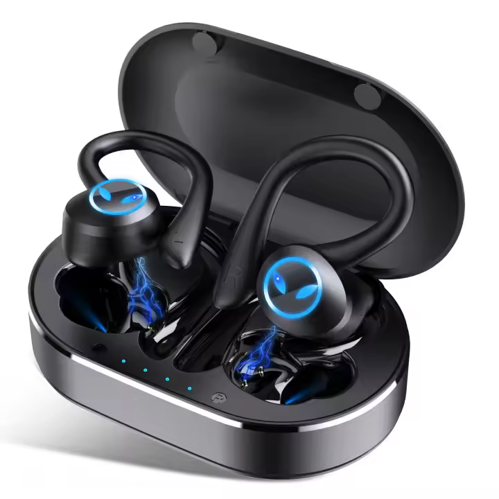 Auriculares 9D Hi-Fi, Cascos with Bluetooth 5,0, reducción de ruido, Llamada HD, Actualización - 1