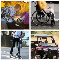 Soporte De Bebida Para UTV ATV Universal Rollator Silla De Ruedas Compatible Con Polaris RZR 800 900 1000 XP Ranger Can Am Maverick X3 Canam Nylon Aislamiento - details 7