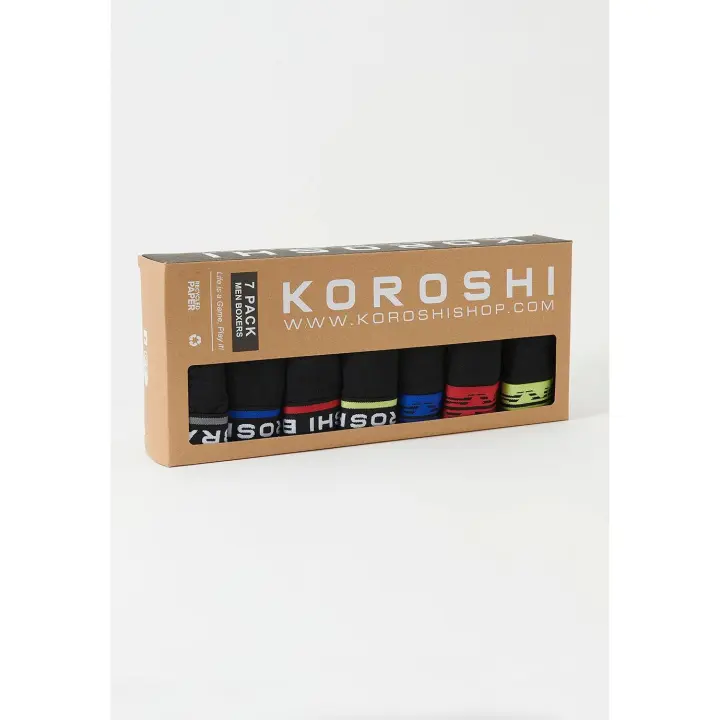Koroshi Pack 7 calzoncillos boxer | Tendencia actual - 1