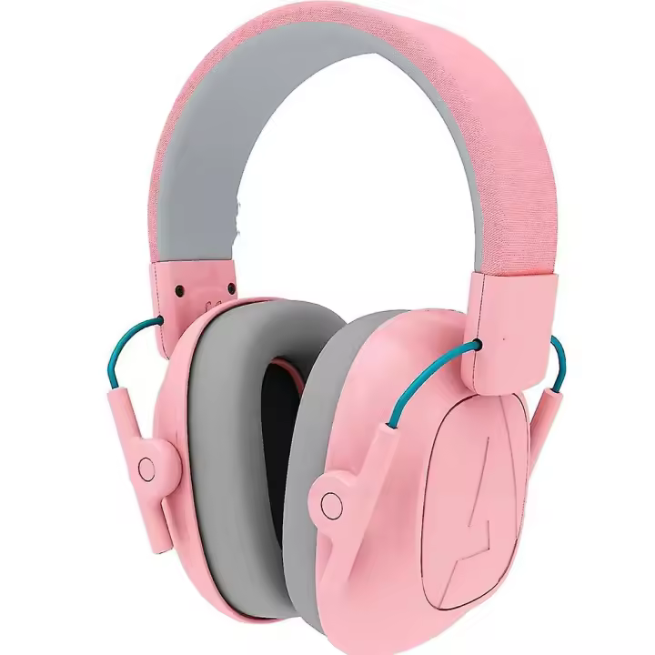 Color rosaProtección auditory para niños de hasta 16 años-Cómodo, ajustable y ajustable-Prevene daños auditivos-Robusto y fácil de S - 1