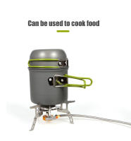 WESTTUNE Juego De Cocina Para Camping Y Senderismo Portátil Utensilios De Cocina Al Aire Libre Contenedor De Alimentos Viaje Equipamiento De Mesa - details 6