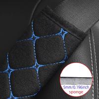 Cubierta De Cinturón De Seguridad Para Coche En Lino Bordado Tejido Transpirable Funda Para Hombro Accesorios De Coche - details 8