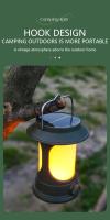 Lámpara De Camping Retro Portátil Impermeable Luz De Emergencia Para Colgar En La Tienda De Campaña Adecuada Para Senderismo Escalada Jardín - details 3