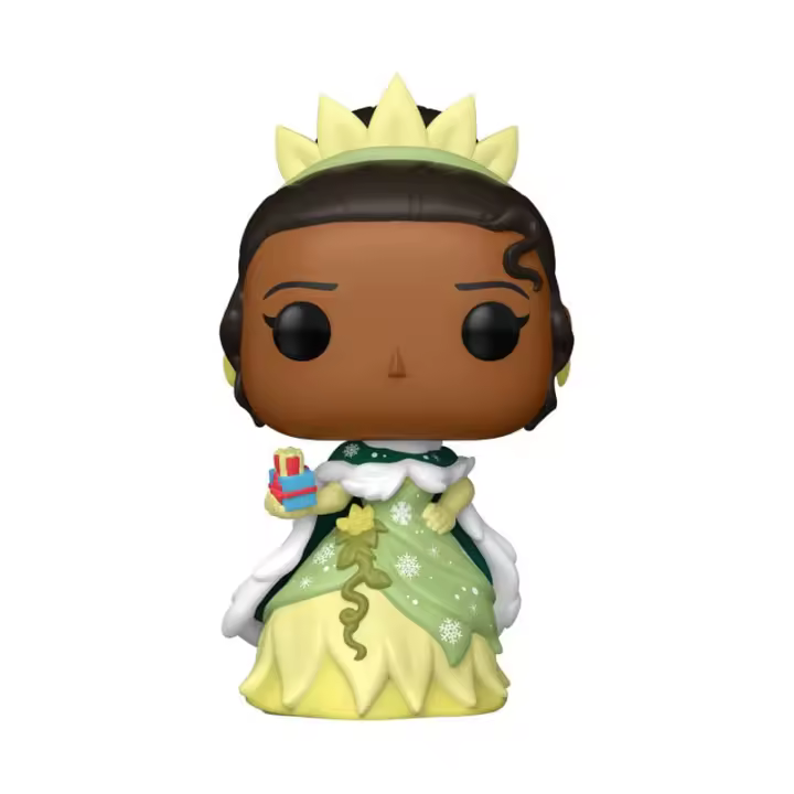 ¡Funko pop! Disney: Princesa Tiana Holiday - Tiana - Princesas Disney - Princesas - Figura de Vinilo Coleccionable - Idea de Regalo - Mercancía Oficial - Juguetes para Niños y Adultos - 1