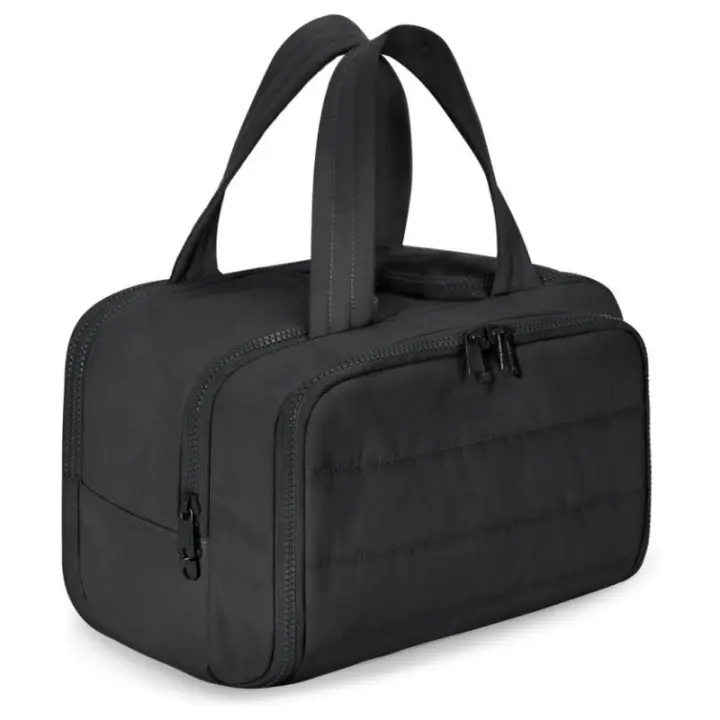 Bolsa de artículos de tocador de viaje, ligera, grande, de apertura ancha, bolsa de cosméticos esponjosa, bolsa de almacenamiento, juego de artículos de tocador de viaje - 1