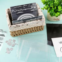 10 Hojas De Goma Magnética 12.6x17.4cm 0.9mm Para Almacenamiento De Tarjetas De Scrapbooking Y Estampado Panel Magnético Para Almacenamiento De Tarjetas DIY - details 1