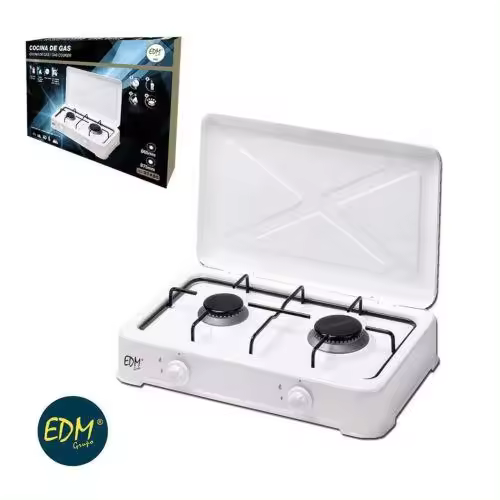 Cocina de gas EDM 2 fuegos edm 7420 - 1