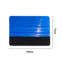 Película De Vinilo Para Coche Azul Con Cuchara De Goma Para Instalación De Película De Ventana De Automóvil Herramientas De Adhesivo De PVC Para Empaque Al Por Mayor 5/10/20 Piezas - details 6
