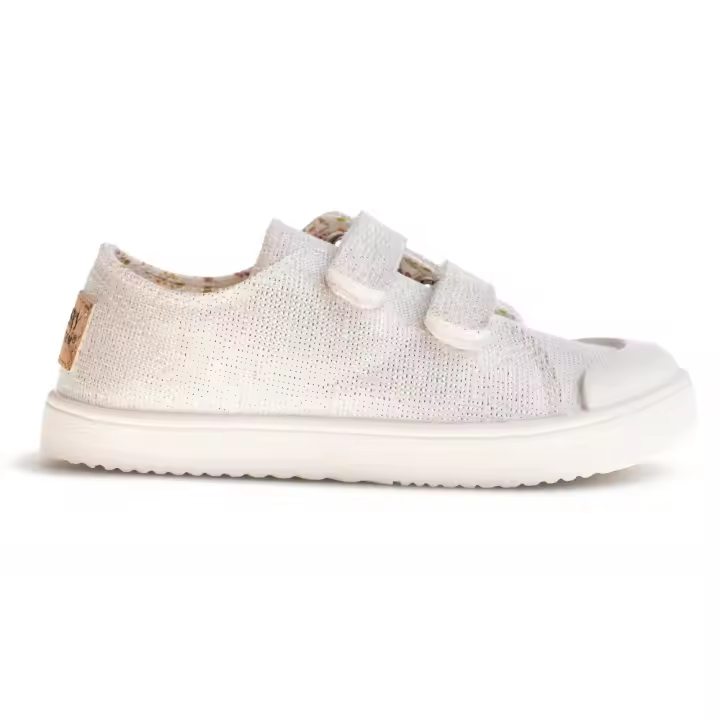 Zapatillas de lona niño PABLOSKY 980050 SNEAKERS LINO GLITTER BLANCO 34866 25V - 1
