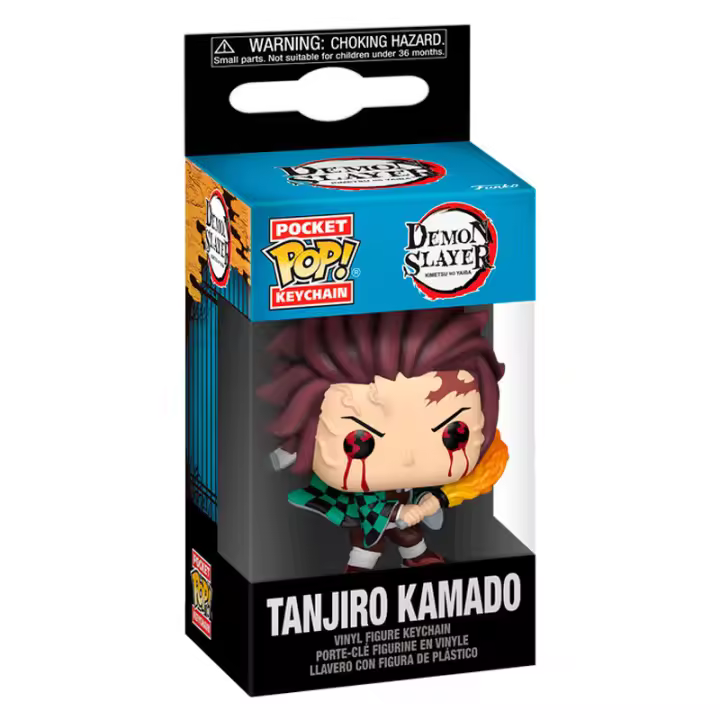 Llavero Pocket POP Demon Slayer Kimetsu no Yaiba Tanjiro KamadoFigura  Coleccionable - Idea de Regalo- Mercancia Oficial - Juguetes para Niños y Adultos - Movies Fans - Muñeco para Coleccionistas y Exposición - 1