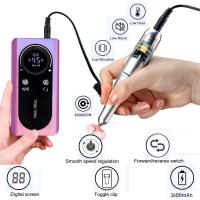 Taladro de Uñas Eléctrico - 45000 RPM, Recargable, con Pantalla LCD Inteligente, Kit DIY para Uñas de Gel, Manicura y Pedicura, Color Deslumbrante - details 6