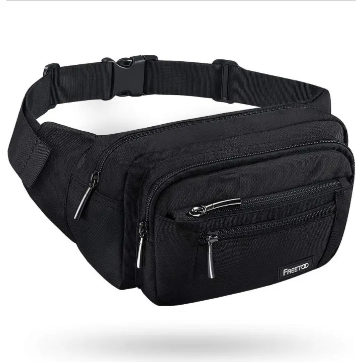 Riñonera FREETOO Ajustable para Hombre y Mujer - Ideal para Entrenamiento, Viajes y Senderismo - 1