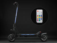 YUME HAWK Pro Scooter Eléctrico, Neumáticos de Carretera Sin Cámara 10x4.5", Motor de 3000W*2, Batería de 60V 30Ah, Velocidad Máxima de 50km/h, Alcance Máximo de 100km, Sistema de Cambio de 3 Marchas, Frenos de Disco, Suspensión Hidráulica Ajustable, Cont - details 9