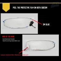 Película De Calentamiento Eléctrico Para Visera De Motocicleta Invierno Antiniebla Anti- Niebla Lentes Ultra Claros Parche Película Unisex ABS - details 4