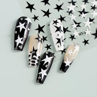 Pegatinas De Uñas 3D Estrella Y2K Para Mujeres Y Niñas Adhesivas Pentagrama Diseño De Uñas Decoración Para Manicura DIY Y Salón - details 10