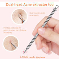Aguja Para Extraer Quistes Y Película Negra Herramienta Para Eliminar Milia Y Puntos Negros Extractor De Quistes Y Película Negra - details 2