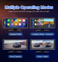 Jansite Reproductor Multimedia Universal Para Coche Con WiFi Carplay Android Auto MP5 FM AUX Cámara Soporte Compatible Con Varios Modelos - details 10