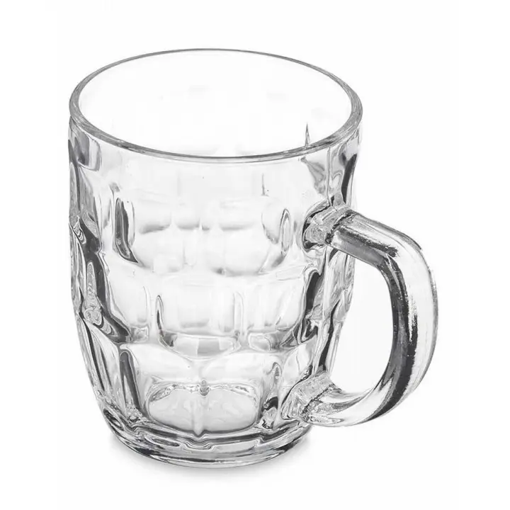 Arte Regal Jarra Cerveza Cristal con Asa 520 Ml - Alta Calidad - 1