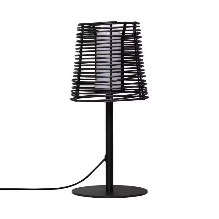 Ledkia Lámpara de Mesa para Exterior Asha Negro - 1