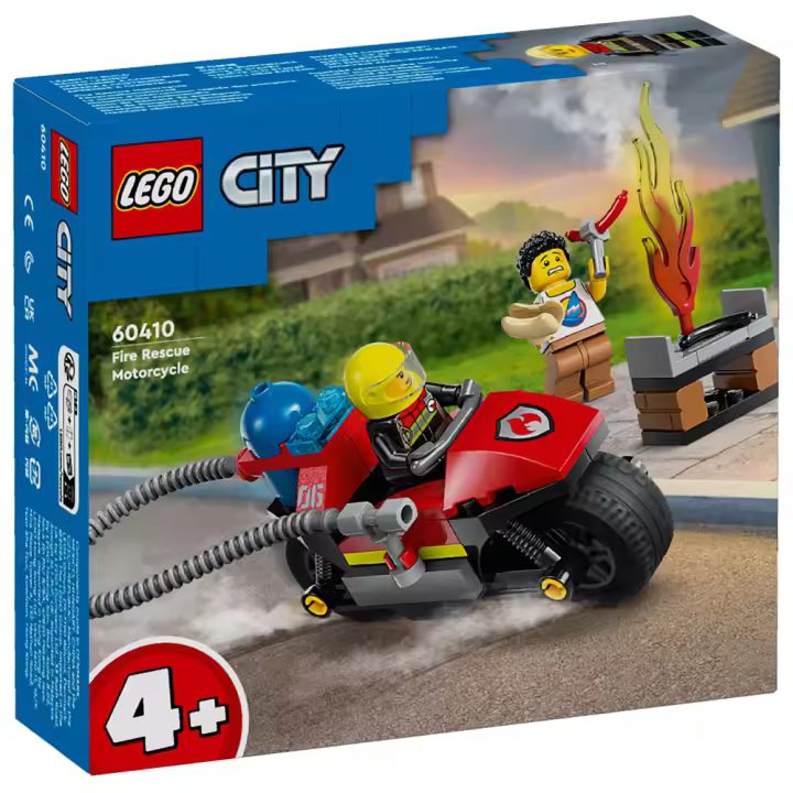 LEGO CITY  - MOTO DE RESCATE DE BOMBEROS, 60410, TIENDA CON LICENCIA OFICIAL - 1