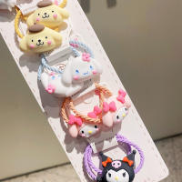 Juego De 10 Pares De Clip Para El Cabello Sanrio HelloKitty Melody Kuromi Accesorios De Cuero Para Niñas Regalo Ideal - details 5