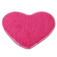 Carpet De Forma De Corazón Suave Y Cómoda Para Dormitorio Y Baño Absorbe Agua Sin Pelos Productos Domésticos No Caen - details 32