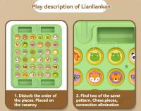Juego De Ajedrez Clásico Animal Estrategia Tablero Juguete De Aprendizaje Y Memoria Para Niños Juego De Razones Lógicas - details 7