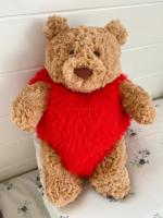 Muñeco De Peluche JellyCat Barcelona Amor Oso Teddy Regalo Para Novia Día De San Valentín Decoración Para El Hogar Y Coche 26cm Unisex - details 9