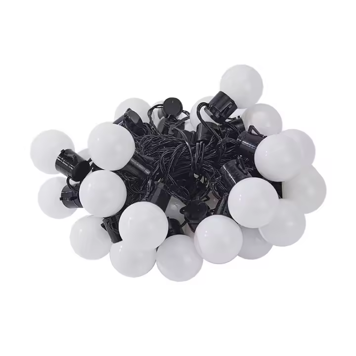 Guirnalda de luces LED para exteriores, ambiente de acampada, Luces Solares de Colores, G50, Cortina de Cielo, decoración para Bodas y publicaciones. - 1