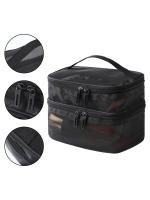 Bolsa De Maquillaje De Red Doble Capa Para Mujeres Bolso De Lavado Portátil Gran Capacidad De Almacenamiento Para Cosméticos - details 9