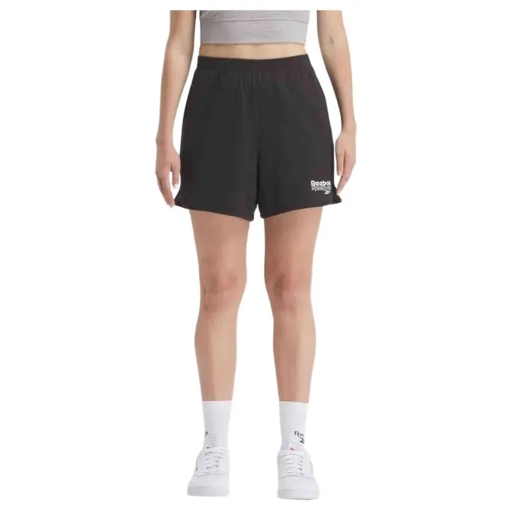 Pantalon Corto Reebok Identity para mujer en color negro - 1