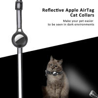 Collar Ajustable Para Gatos Con Portador De AirTag Reflectivo Y Impermeable Con Campana Y Correa Rompible Para Gatos Chicos - details 0