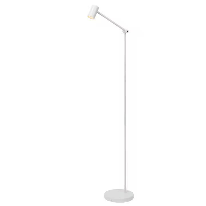 Lucide TIPIK - Lámpara de suelo Recargable - Batería/acumulador - LED 3 StepDim - 1x3W 2700K - Blanco - 1