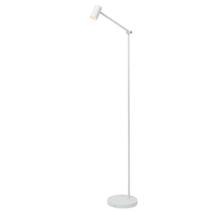 Lucide TIPIK - Lámpara de suelo Recargable - Batería/acumulador - LED 3 StepDim - 1x3W 2700K - Blanco - 1